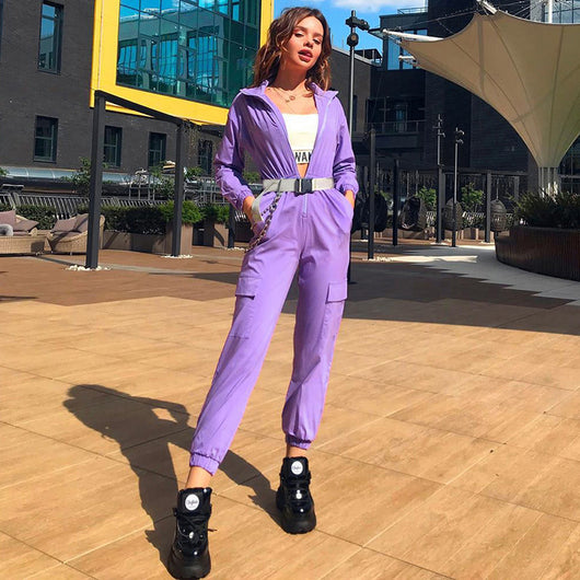 Jumpsuit con Cuello Alzado y Bolsillos Amplios - Image 7
