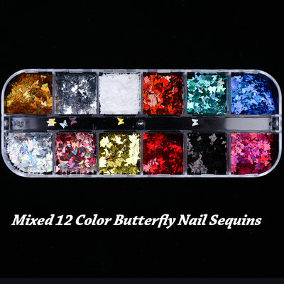 Decoración de Uñas Mariposa Lentejuelas Sinfónica - Image 5
