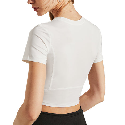 Top Deportivo Slim Ajustado con Ombligo Descubierto para Yoga y Fitness - Image 19
