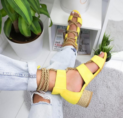 Sandalias Cómodas para Mujer Talla Grande - Diseño Clásico con Punta Redonda - Image 4