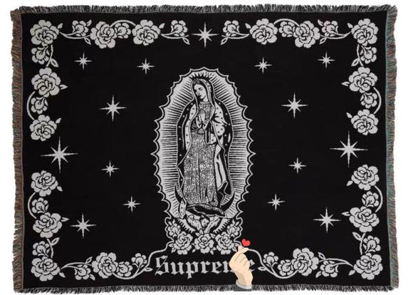 Manta de Lino Grueso Virgen María
