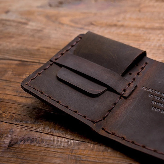 Billetera de Cuero Retro Personalizad con Diseño Soñador de Caballo - Image 3