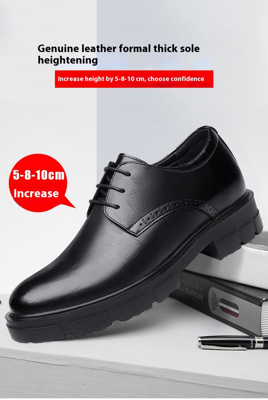 Zapatos de Cuero para Hombre con Plataforma Elevadora 10cm - Estilo Ejecutivo - Image 22
