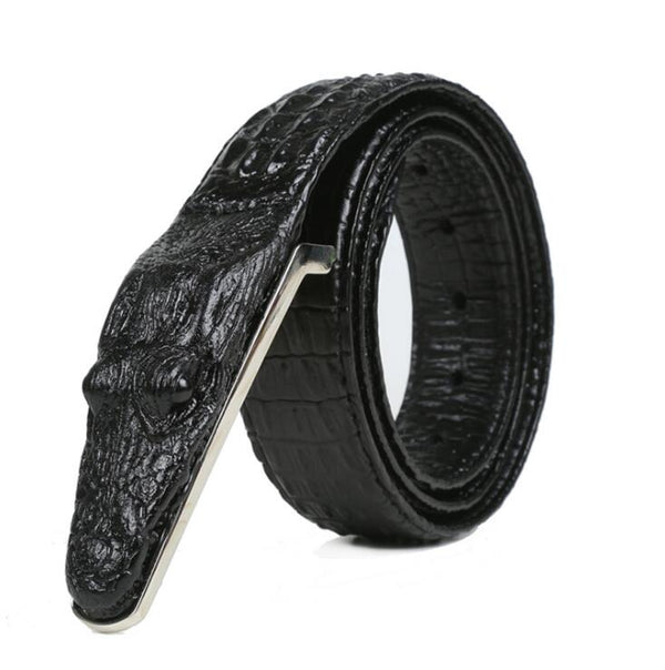 Cinturón de Cuero Genuino para Hombre - Promoción Directa del Fabricante