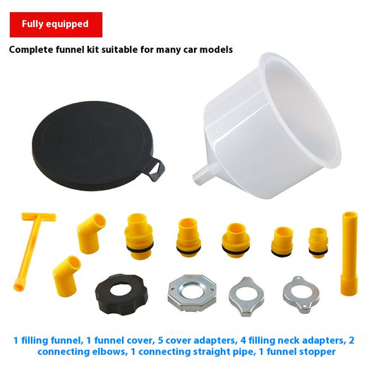 Set de 15 Embudos de Plástico para Refrigerante y Anticongelante - Image 7