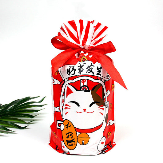 Bolsa Cordón Navideña Papá Noel Clásico - Image 4