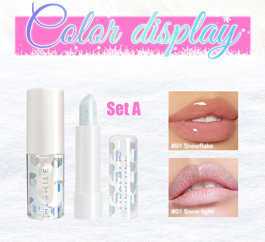 Dúo de Labiales Perlados con Brillo Líquido - Image 10