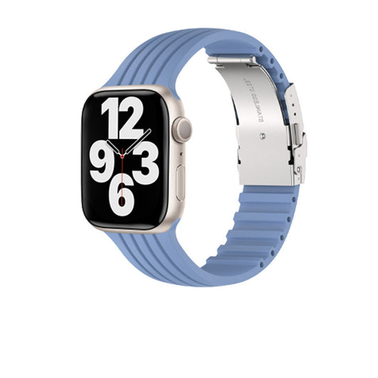 Correa de Silicona a Rayas para Apple Watch - Hombre y Mujer - Image 20