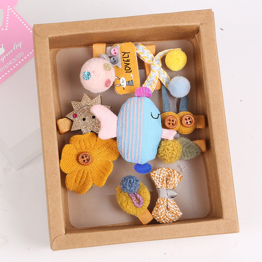 Set de 10 Pasadores para Niña - Colores Variados - Image 12