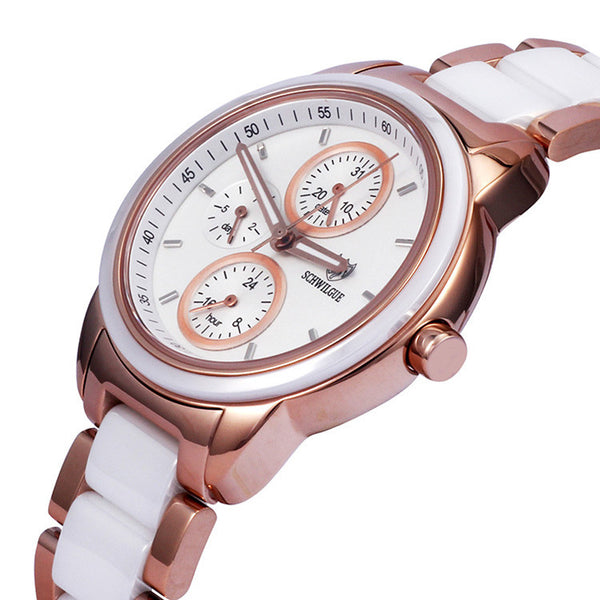 Reloj de Pulsera Cuarzo para Dama - Diseño Moderno y Elegante