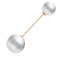 All-match free sewing pearl brooch Dorado