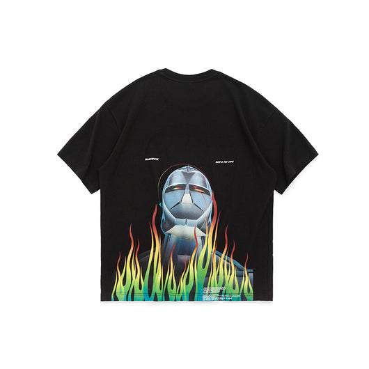 Camiseta Estampada Tide Robot Llama - Manga Corta - Image 18