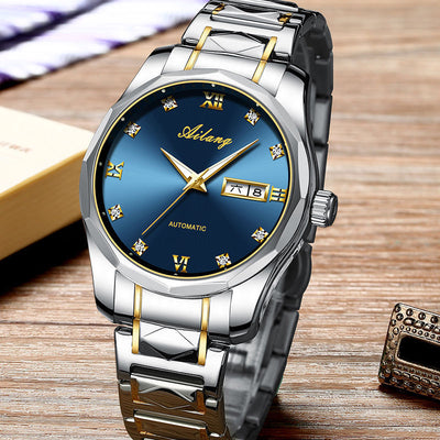 Reloj Automático de Acero Inoxidable para Hombre con Luminosidad y Resistencia al Agua - Image 2