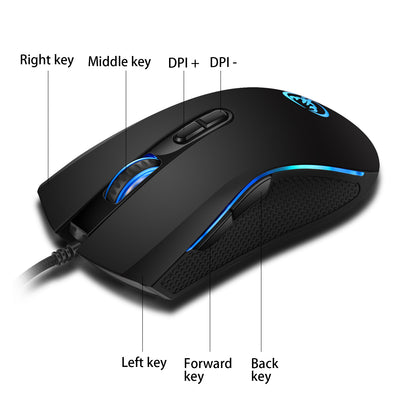 Ratón Gaming Luminoso Multicolor - Image 4