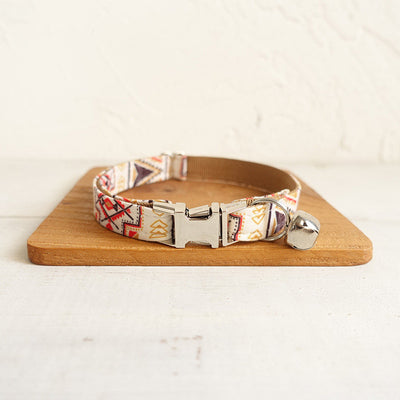 Collar Ajustable Étnico Marrón para Mascotas MUTTCO - Image 5