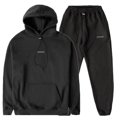 Sudadera con capucha suelta para hombre - Conjunto otoñal - Image 5