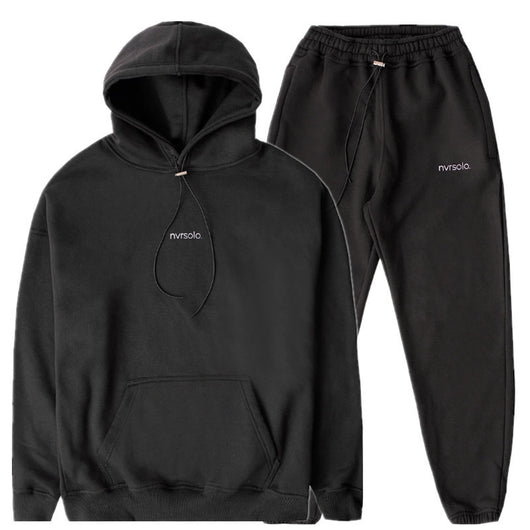 Sudadera con capucha suelta para hombre - Conjunto otoñal - Image 5