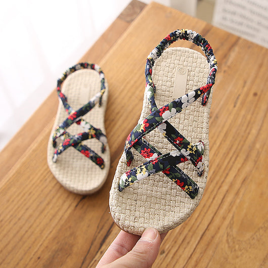 Sandalias Tejidas para Niña - Comodidad Perfecta para el Verano - Image 5