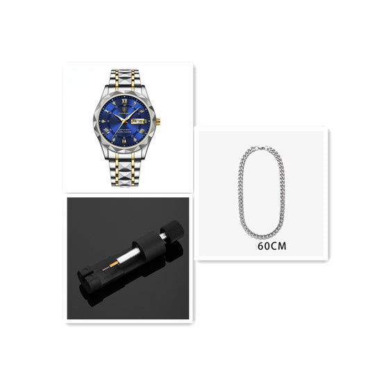 Reloj Deportivo Hombre Resistente al Agua con Doble Calendario y Esfera Luminosa - Image 43