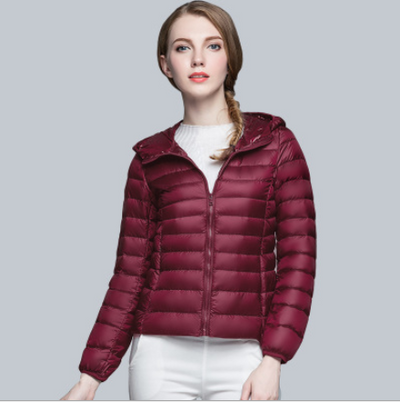 Chaqueta Acolchada Ligera con Capucha para Mujer - Diseño Slim Moderno - Image 17