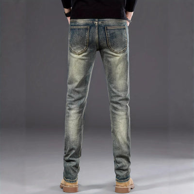 Jeans Skinny Azul Retro con Tecnología Reductora y Stretch - Image 2