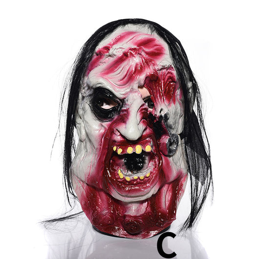 Máscara Facial de Vampiro Rígida para Halloween - Image 9