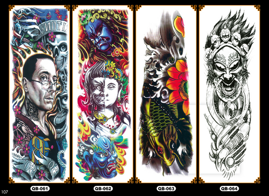 Manga Completa Tatuaje Temporal Impermeable Serie QB - Image 22