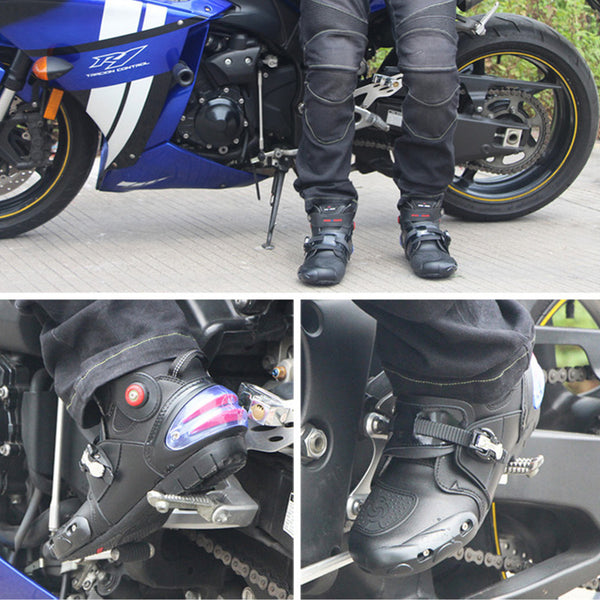 Botas de Motociclismo para Carretera con Protección de Tobillo