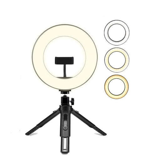 Aro de Luz LED Profesional para Videollamadas y Streaming - Image 2