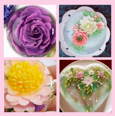 Molde 3D para Flores de Gelatina - Herramienta Decoradora de Postres - Image 10