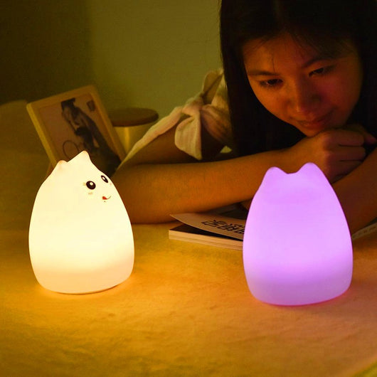 Luz Nocturna LED con Sensor Táctil de Silicona para Bebés y Niños - Image 4