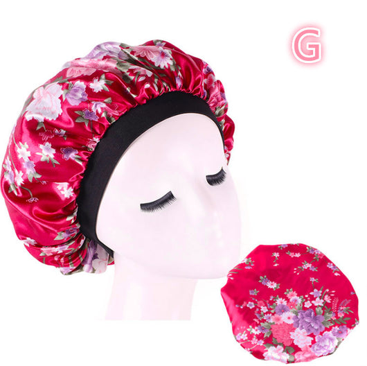 Gorro de Seda Satinada para Dormir - Bonnet Nocturno Estampado - Image 11