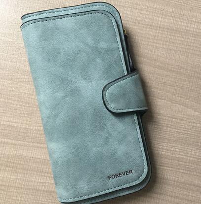 Cartera Larga de Cuero para Mujer - Diseño Premium con Cierre de Broche - Image 2