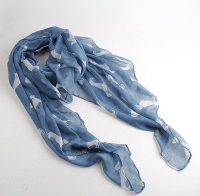 Chal Estampado con Motivos Animales - Image 10