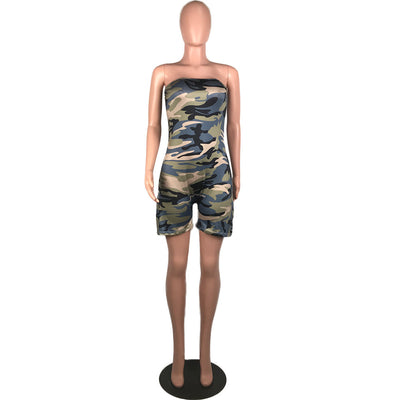 Mono Camuflaje con Escote Envolvente - Image 5