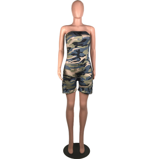 Mono Camuflaje con Escote Envolvente - Image 5