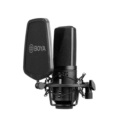 Micrófono Condensador de Diafragma Grande para Karaoke y Grabación - Image 6