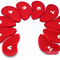 Red Q 10 Pieces