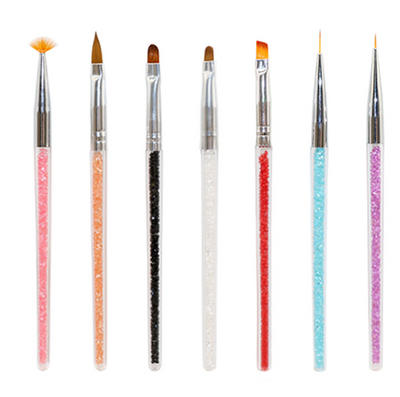 Bolígrafo de Fotopolímero con Cristal Grabado para Nail Art y Diseño de Uñas - Image 3