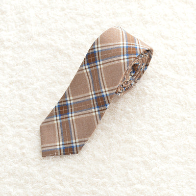 Corbata a Cuadros para Uniforme Escolar y Profesional - Image 4