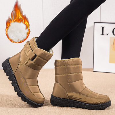 Botas de Nieve Cálidas de Algodón con Forro de Lana Artificial - Image 10