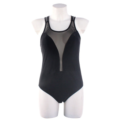 Traje de Baño Entero Talla Grande para Mujer - Diseño Europeo con Detalles de Gasa - Image 4