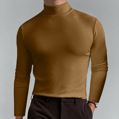 Camiseta Térmica de Cuello Alto Manga Larga para Hombre - Image 10