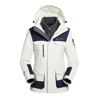 Chaqueta de Esquí para Hombre Impermeable Térmica Softshell Resistente al Viento - Image 15
