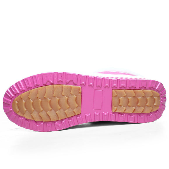 Zapatos de Algodón con Suela Gruesa
