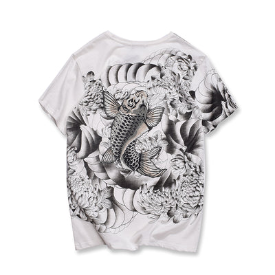 Playera Carp Diving Bordada de Manga Corta - Image 2