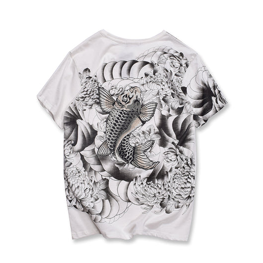 Playera Carp Diving Bordada de Manga Corta - Image 2