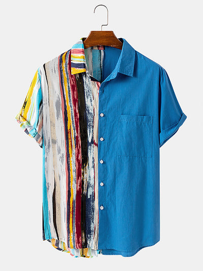 Camisa Polo Estampada con Cuello Contrastado para Hombre - Image 21