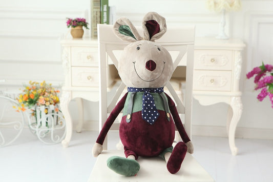 Peluches Surtidos Payaso, Elefante, Ratón, Conejo y Oso - Juego Familiar