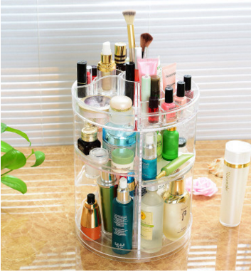 Organizador de Maquillaje Giratorio 360° con Almacenamiento Desmontable - Image 3